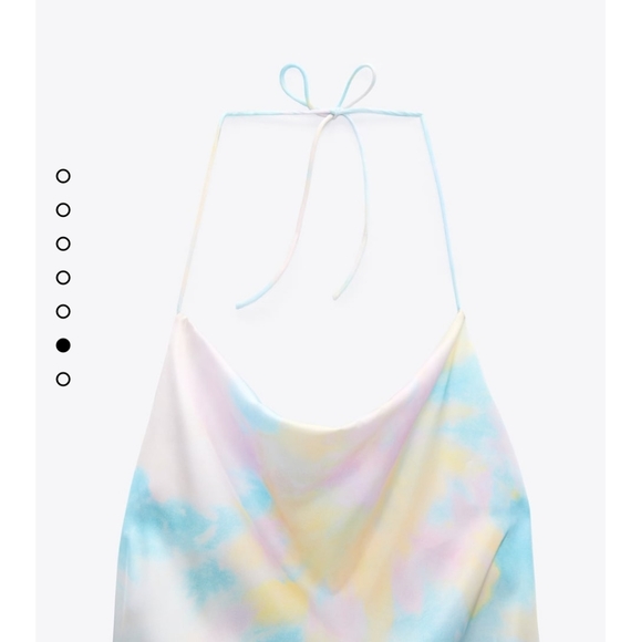 NWT ZARA TIE DYE SLIP DRESS 🔥 - Picture 4 of 13
